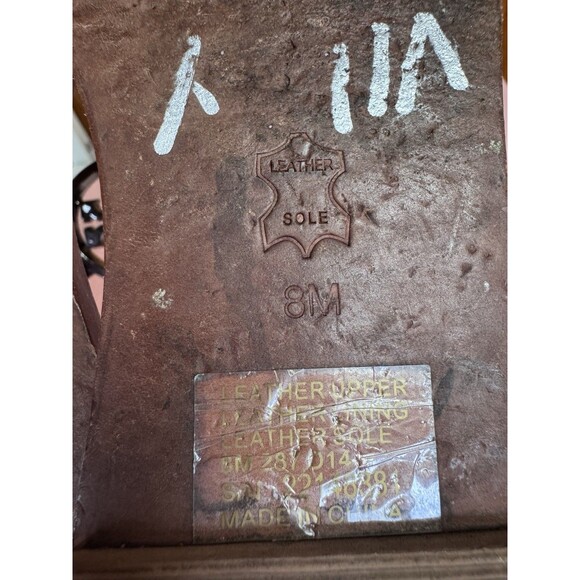 TORY BURCH NAVY BLUE GLITTER & RHINESTONE T STRAP SANDALS THONGS SIZE 8 - Picture 10 of 11